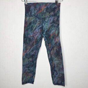 Lululemon Align Crop Leggings 21" Inseam Multicolor Pattern Women's Size 6